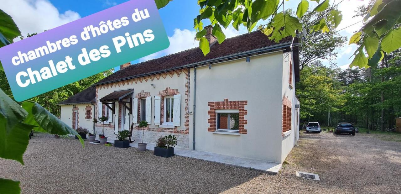 Roulottes Du Chalet Des Pins Rougeou Kültér fotó